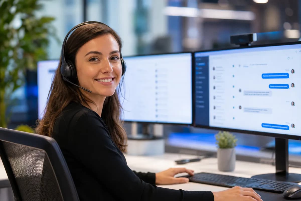 Support team helping with email migration questions